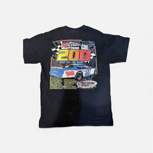 Vintage Black Racing Graphic T-Shirt